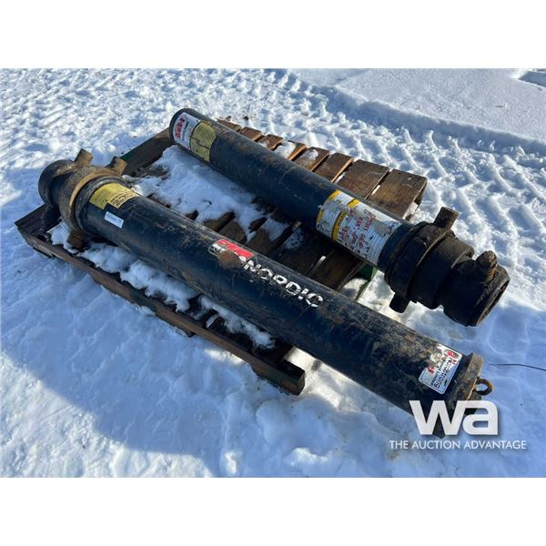 (2) Truck Hydraulic Lift Cylinders