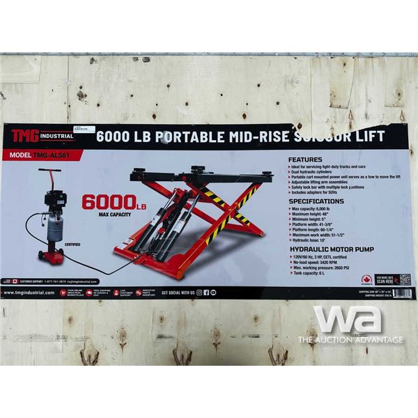 TMG Mid-Rise Automotive Scissor Lift