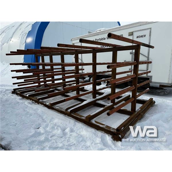 19 X 9 X 7 FT. Steel Rack On Skid