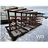 Image 2 : 19 X 9 X 7 FT. Steel Rack On Skid