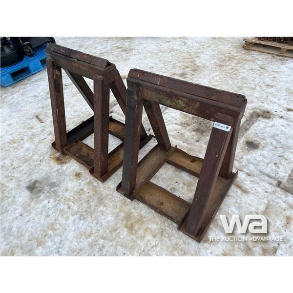 (2) HD Steel Tripod Stands
