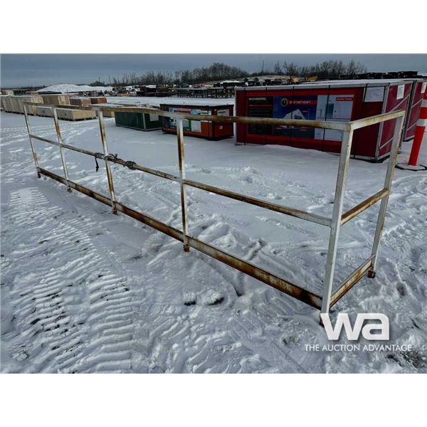 White Steel Guard Rail
