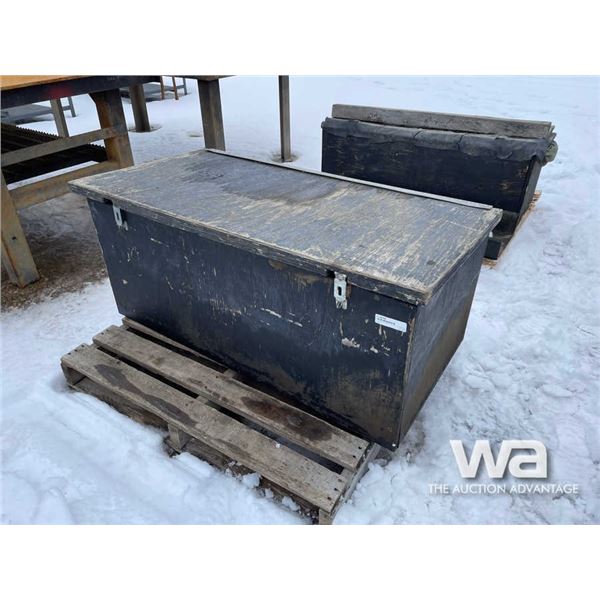Custom Wood 4FT. X 2FT. X 1FT 8IN. Tool Box