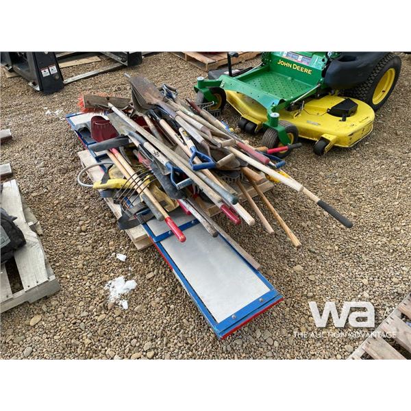 Track Shovels, Rakes & Garden Tools