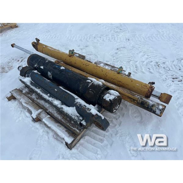 (4) Hydraulic Cylinders for Parts