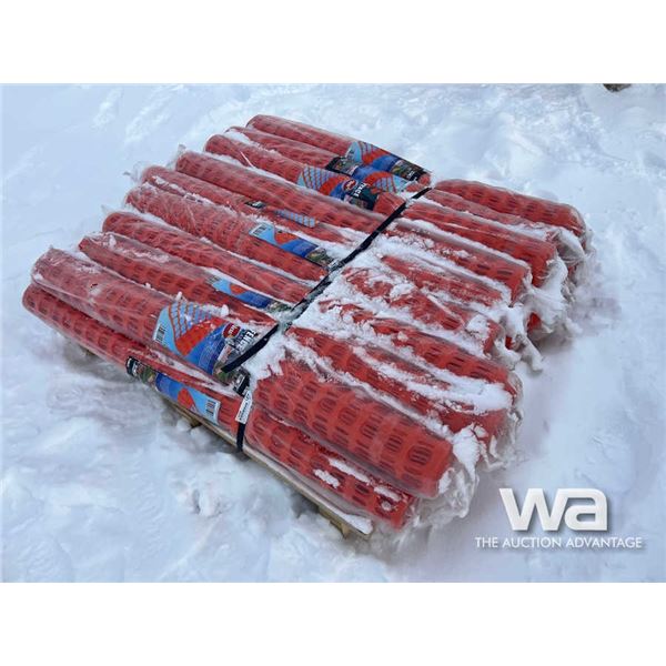 (19) 4X50 FT. Rolls Of Snow Fence