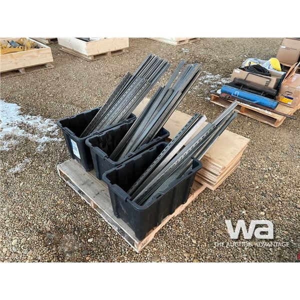 Wood & Metal Frame Shelving