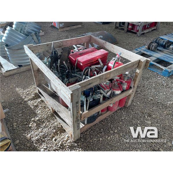 Manual Grease Guns, Fire Extinguishers, Reflectors