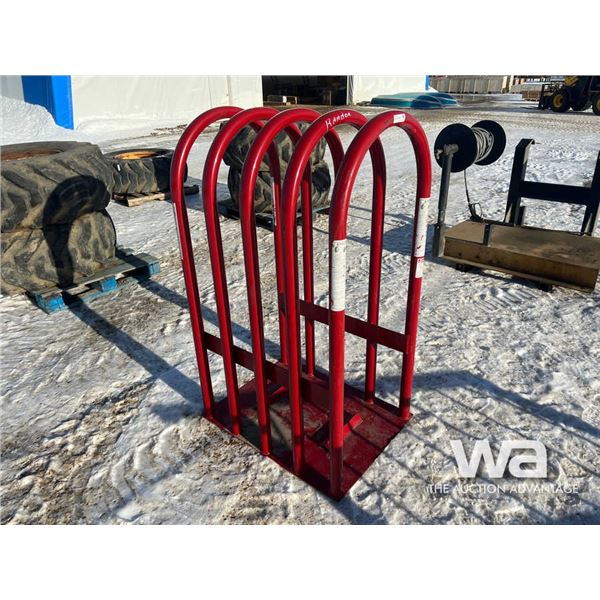Red Tire Cage