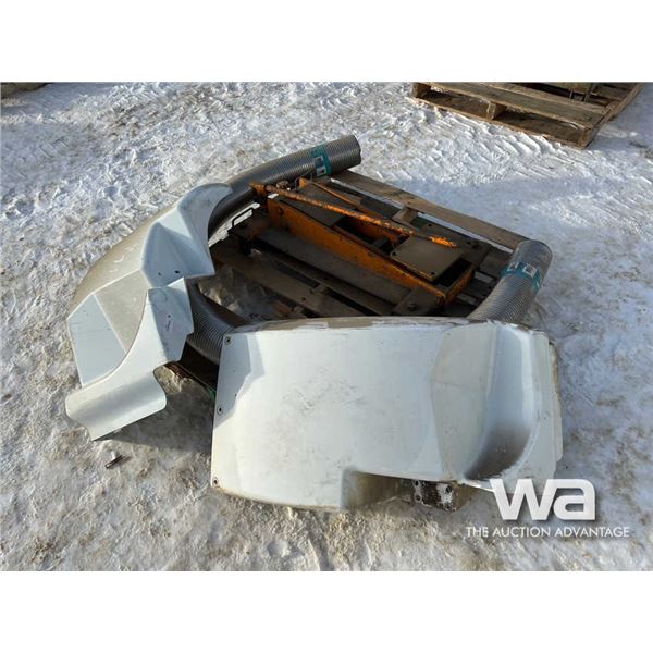 Transmission Jack, Kenworth White Fenders