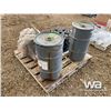 Image 2 : (2) Drums Of Chassis Lube, Hose, Stop Signs