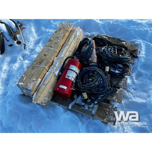 Wood Pickets, Electrical Cords, Fire Extinguishers