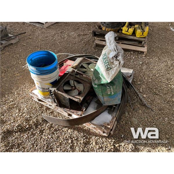 Fuel Tank Straps, Fan Heater, Brackets