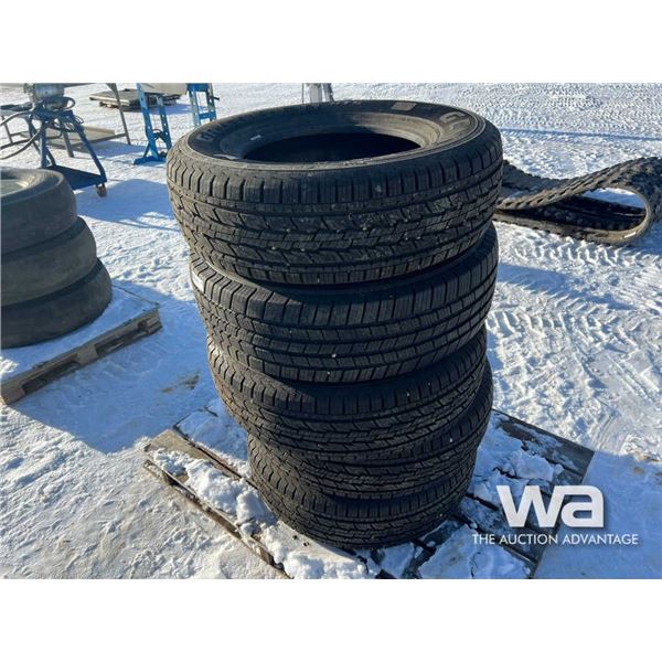 (5) General Grabber 245/75R17 Tires