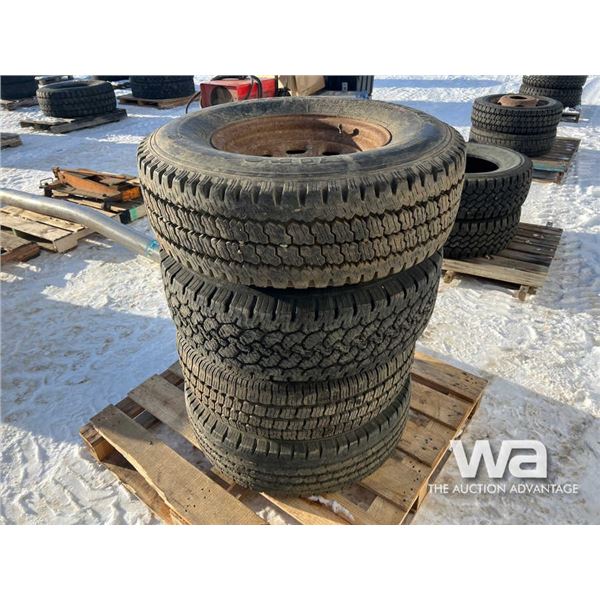 (4) Misc. 16 IN. Tires & Rims