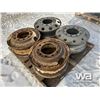 Image 4 : (2) Steel (2) Aluminum Truck Rims