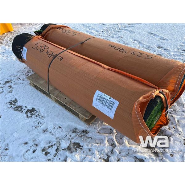 (2) Rolls Of 6.56X82 FT. 4CM Grass Turf