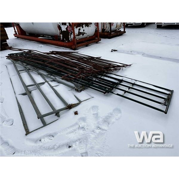 (6) Livestock Gates & (8) Panels