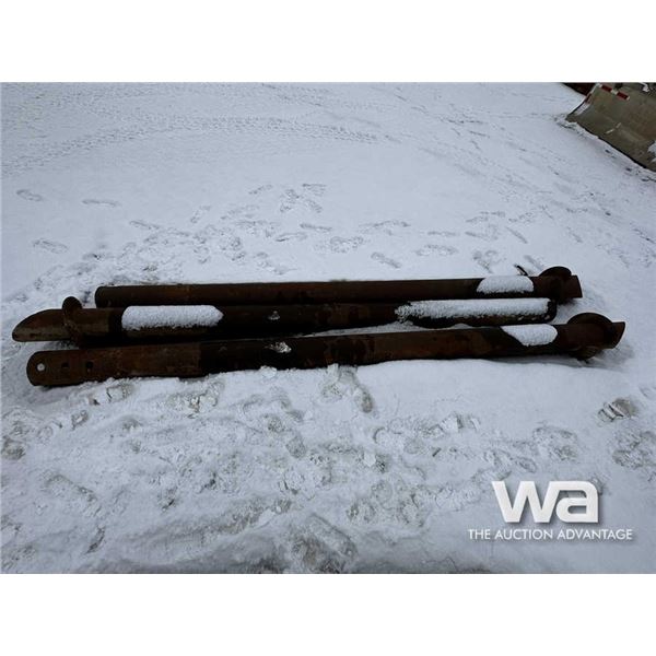 (3) 8 IN. X 12 FT. Screw Piles