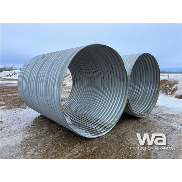 (2) 10X8 FT. Culverts