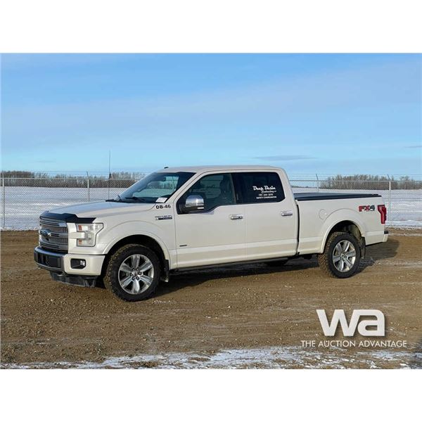 2017 Ford F150 Platinum Crew Cab Pickup