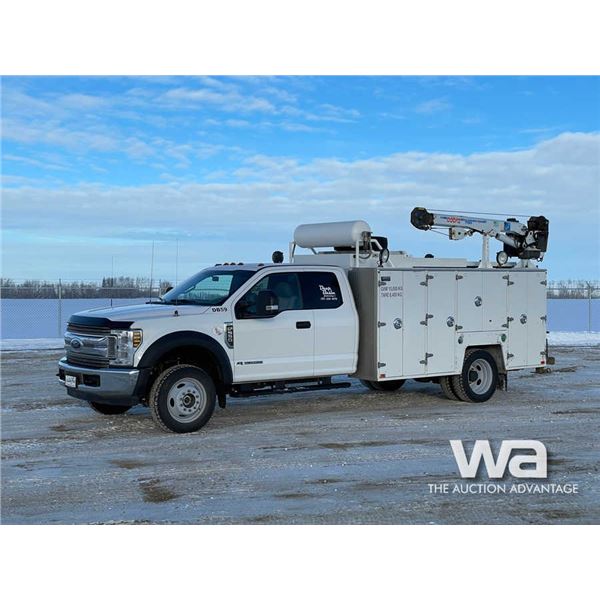 2019 Ford F550 XLT Extended Cab Service Truck