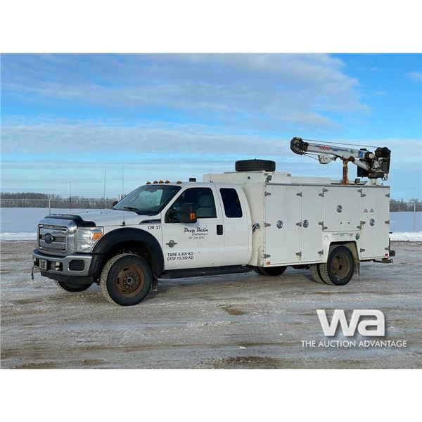 2012 Ford F550 XLT Extended Cab Service Truck