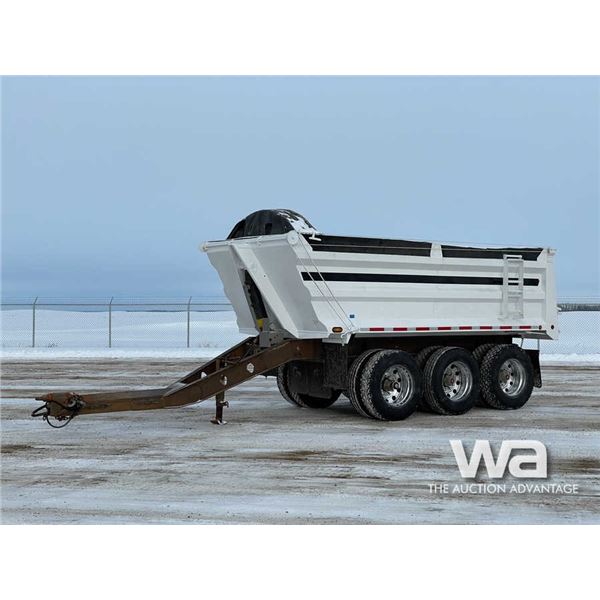 2013 Cross Country 17 FT Tridem Gravel Pup Trailer