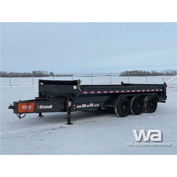 2021 Brandt UPD1116M Tridem Hyd. Dump Trailer