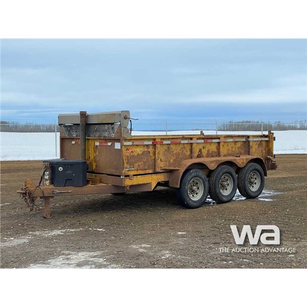 2012 N&N 14 FT. Tridem Dump Trailer