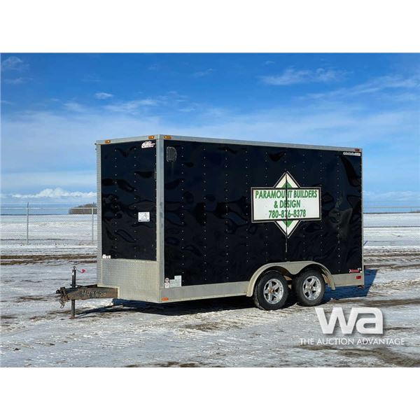 2015 Forest River T/A  14 FT. Enclosed Trailer
