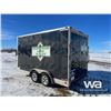 Image 4 : 2015 Forest River T/A  14 FT. Enclosed Trailer