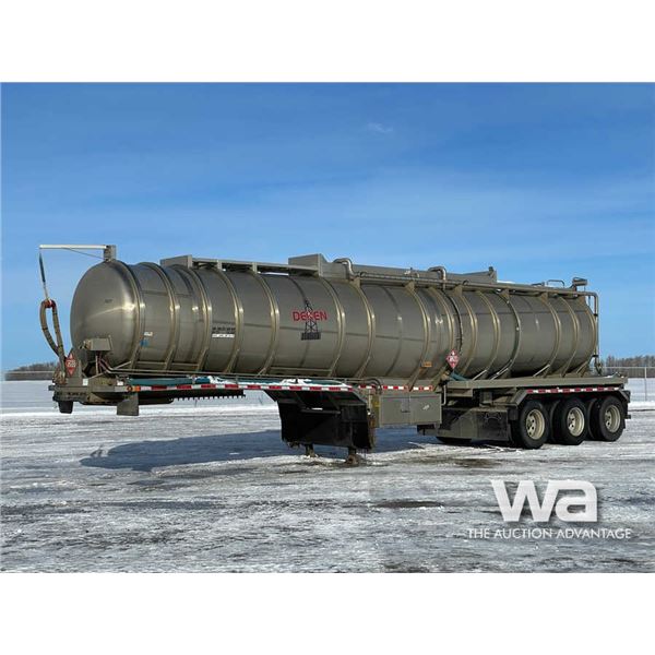 2007 Tremcar 44,000 L Tridem Tank Trailer
