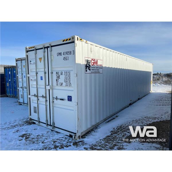 2021 8X40 FT. High Cube Shipping Container