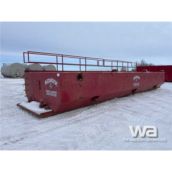 400 BBL Flock Tank on Skids