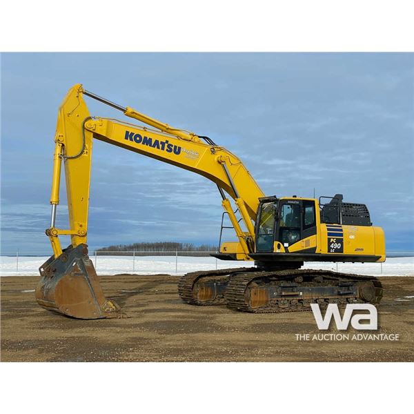 2018 Komatsu PC490LC-11 Hydraulic Excavator