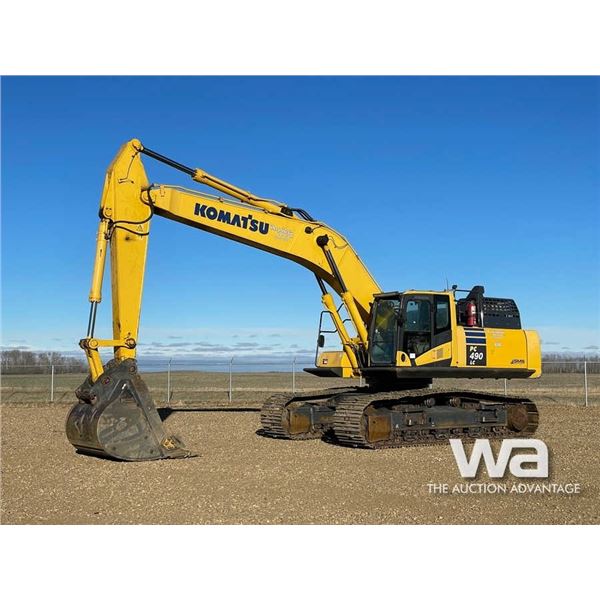 2017 Komatsu PC490LC-11 Hydraulic Excavator