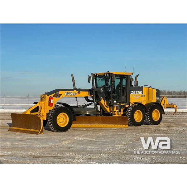 2017 John Deere 872 GP AWD Motor Grader