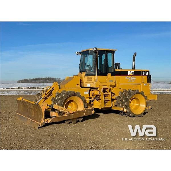 1999 Caterpillar 815F Padfoot Compactor