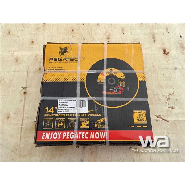 (20) 14 IN. Metal Cut-Off Discs