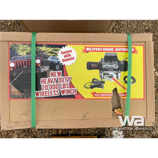 20,000 LBS Wireless Winch