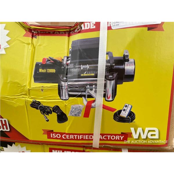 12,000 LBS Wireless Winch