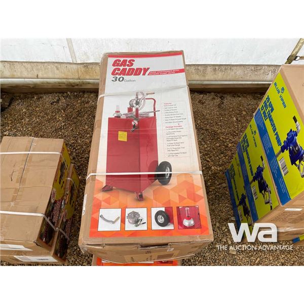 30 Gallon Gas Caddy With Rotary Pump