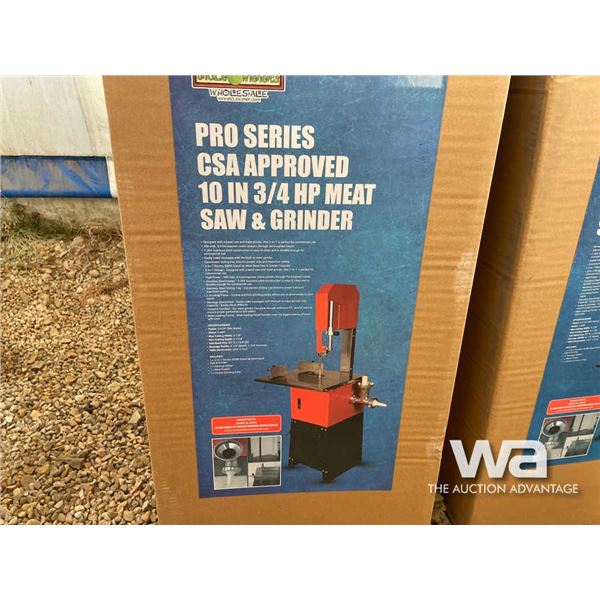 10 IN. 3/4 HP Meat Saw & Grinder