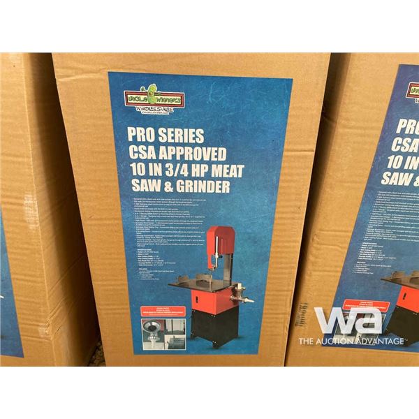 10 IN. 3/4 HP Meat Saw & Grinder