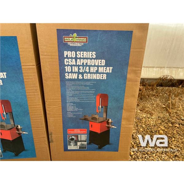 10 IN. 3/4 HP Meat Saw & Grinder