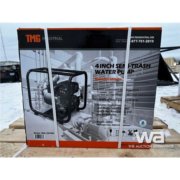 TMG 4 IN. Semi-trash Water Pump