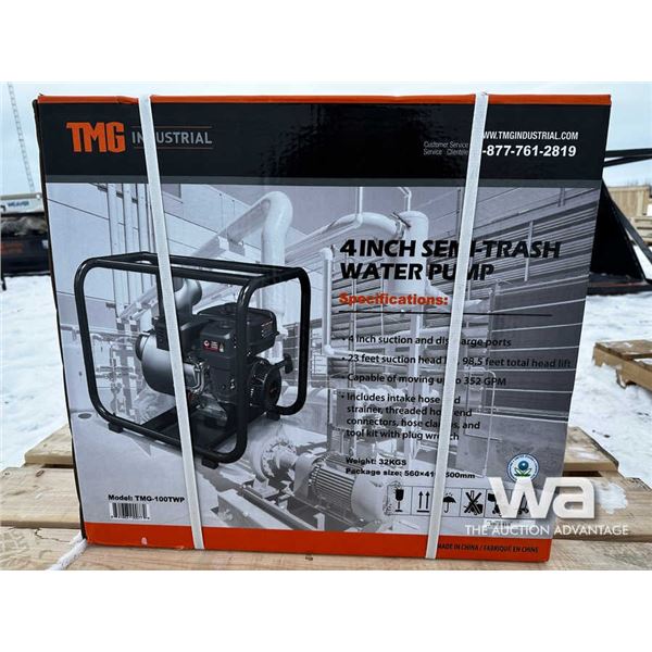 TMG 4 IN. Semi-trash Water Pump