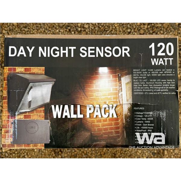 (4) 120 Watt Wall Pack & Night Sensor