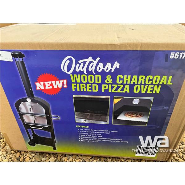 Wood & Charcoal Fired Pizza Oven